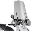 GIVI 1117A PARABREZZA TRASPARENTE 72X71CM DA ABBINARE A STAFFE NON INCLUSE