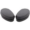 WXQP Terminali ovali per pedane laterali tubolari barre terminali kit copripedale di ricambio per Dodge Ram 2009-2020 con gradini laterali tubolari Mopar