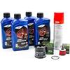 Gazoobike Kit di manutenzione cambio olio standard per HONDA FORZA 750 dal 2021 al 2024 - E.LF MOTO 4 MAXI TECH 10w30 4L