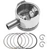 VIKKSAER Kit anello pistone 47 mm, ricambio per ATV Scooter 4 tempi 70cc motore orizzontale