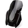 QRDKKL CUPOLINO Per ADV350 Per ADV 350 Per Adv350 2022 2023 Moto Parabrezza Parabrezza Anteriore Sindone Deflettore Moto Deflettore d'aria(Nero)