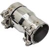 SQOGJSGZ Tubo Scarico Per Automobili Adattatore Riduttore Universale In Acciaio Inossidabile 39 Mm A 54 Varie Dimensioni Per Tubo Scarico Motociclette E Collegamento Saldato Uscita Tubo Scarico(I.D 45MM-63MM)