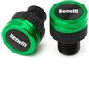 HUISI Tappo for foro specchietto retrovisore CNC, bulloni, copertura adatti for BENELLI 502C 752S TRK 702 502X 251 Leoncino 500 250 TNT 125 300 600(Green)