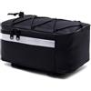 BlissfulAbode Borsa riflettente per moto da 13 l/9 l/5 l, per una maggiore sicurezza di guida notturna e conservazione (piccola borsa)