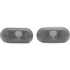 NAUTIG indicatori direzione 2 Pezzi Per Nissan Tiida Livina Per Versa Quest Micra 2005-2007 Sinistra Destra Parafango Auto Indicatore Direzione Parafango Laterale Lampada Segnalazione Segnale svolta