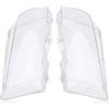 Kuuleyn Coprifaro, Copriobiettivo Faro, Lente Trasparente per Faro, 1 Paio Copriobiettivo Trasparente per Faro Sinistro e Destro Adatto per BMW E46 Serie 3 1998-2001 4 Porte