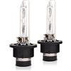 Ricoy D2S D2C HID Xenon lampadina di ricambio per fari auto 12 V 35 W (confezione da 2) (10000K)
