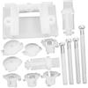 Garneck Kit di Regolazione Fari Auto Set Accessorio Riparazione Veicolo Viti e Clip in Plastico e Ferro per Montaggio Preciso e Sicuro Adatto per Fari Anteriori