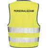 Fashion Graphic Gilet Alta visibilità Personalizzato Una Riga Catarifrangente Giubbotto ISO EN20471 (XXL/XXXL)