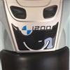 labelbike Adesivo 3D Moto Paraserbatoio Compatibile con BMW
