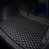 SANSHAOWUDI 5 Pezzi Auto Tappetini Bagagliaio Pelle per Renaul-t Captur 2 E-Tech Hybrid 2020-2024 2025, Vasca Proteggi Baule Vasca Fodera Protezione Antiscivolo Impermeabile Baule Carico Fodera Tappeto Bordo Alto