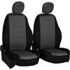 Union Textile UNION Coprisedili anteriori su misura realizzati per FIAT 500 X. Perfettamente aderente, resistente, lavabile. Made in Italy. (FTQ59)