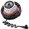 Vilgftyiet Coperchio Serbatoio Carburante Grigio Scuro Per Volvo C30 C70 S40 V50 2005-2013 - Materiale ABS, Numero di Parte 31261589, Sostituzione Diretta