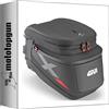 MOTOTOPGUN givi borsa xl05b serbatoio tanklock nero 18 lt + attacco compatibile con honda crf 1100 l africa twin 2024 MOTOTOPGUN xl05b + bf25
