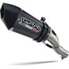 GPR Scarico GPR compatibile con Zontes 350 T2 ADV 2022-2023, GP Evo4 Poppy, Scarico omologato, silenziatore con db killer estraibile e raccordo specifico