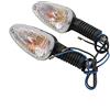 YOIQI Frecce Moto 1 paio di indicatori di direzione for motociclette adatti all'uso for BMW R850R/GS K1200GT R1100GS/R R1150R/GS luci posteriori accessori for lampade Frecce