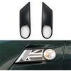 Generic Compatibile con accessori per Mini Cooper, decorazione, parafango, indicatori di direzione, copertura per luci esterne, per serie R 2006-2014 (colore nero, tipo A)