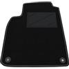 Somer Car Tappetino Auto SOLO LATO GUIDA 1pz compatibile con Saab 9-3 2002-2013 | 1 tappeto su misura in moquette
