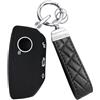 KULCSOK Custodia protettiva per chiave in silicone per BMW IX X1 X5 50e X6 Xdrive40i X7 2025 2024 2023 7 Series i7 XM custodia protettiva per chiave portachiavi in silicone nero