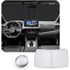 CDEFG [Aggiornamento] CDEFG Compatibile con Nissan Qashqai J12 2021-2025 2026 Parasole Coperture Parabrezza Ombrellone Anteriore Parabrezza Parabrezza Auto Parasole Accessori