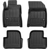 IMJ-Global Tappetini Auto Gomma ProLine 3D su Misura Compatibili con Citroën C3 III 2016-2024, Set Completo di Tappeti Auto TPE per Migliorare Look e Sportività, Tappetino Premium in TPE Durevole