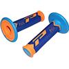 Progrip PA078800AFBA MANOPOLE Articolo 788 MM 22/25, Arancio Fluo/Blu/Azzurro, Triple Density