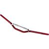 A-Pro Manubrio Alluminio Moto Scooter Cross Enduro Piega Alta diametro 22 mm Rosso