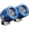 Lampa O-Lux, coppia fari ausiliari a led, 12V - 1800 lm (Blu)