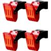 Liqzirtu Clip per tappetini per autolavaggio - clip per la pulizia dei tappetini per auto, ganci per tappetini per auto | Clip per il lavaggio dei tappetini in ABS resistente e con forte di serraggio per