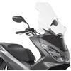 GIVI - Parabrezza a Cupola, specifico e Trasparente, 81,5 x 55 cm (A x L), MOD. D1130ST