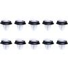 sjniosn Clip di rifinitura for modanature laterali, clip di rifinitura for pannelli di modanature delle portiere 71728806 856543 adatte for Citroen JUMPER Fiat Ducato Peugeot Boxer(20x)