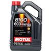 Motul 007229 8100 Eco-nergy 5W-30 100 Percent Synthetic Fuel Economy Gasoline and Diesel Lubricant - 5 Liter by Motul