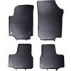 IMJ-Global Tappetini Auto Gomma beeLine su Misura Compatibili con Volkswagen UP! 2011-2023, Set Completo di Tappeti Auto per Migliorare Look e Sportività, Tappetino Premium in TPE Durevole