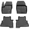 IMJ-Global Tappetini Auto Gomma ProLine 3D su Misura Compatibili con Ford Kuga II 2013-2019, Set Completo di Tappeti Auto TPE per Migliorare Look e Sportività, Tappetino Premium in TPE Durevole