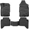 ELEMENT Set di Tappetini Auto in Gomma TPE 3D per FORD Ranger Supercrew | 2019-> | Tappetini Auto Originali 100% Adatti, Tappetini Gomma Auto 3D, Tappetini 3D per Auto