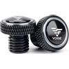 ZESIDIMO Per Loncin Voge DSX900 DSX525 900 DSX 525 Voge 300AC 500R 300RR 250RR 180RR Specchietti per accessori motociclette Tappi per Fori (Grigio)