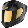 NOLAN N6S0005700175 Casco integrale con borsa custodia nero opaco dorato