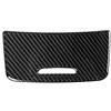 BJJS Adesivo di rivestimento interno in fibra di carbonio per cornice di copertura compatibile con Mercedes Benz Classe A CLA GLA 2013-2017 (pannello posacenere accendisigari)