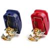 Generic Connettori di Batteria a Sgancio Rapido Terminali Morsetti di Batteria 12V/24V(1 Paio) Coppia di Clip Rosso e Blu Connettori Terminali Rapidi