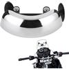 Acunny Specchietti retrovisori per moto, design discreto, accessorio di fissaggio al parabrezza ad alta definizione, per scooter e moto, sicurezza
