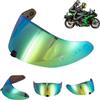Generico Visiera per Casco per EXO 520 1400 R1 Visiera Colorata per Scorpion EXO 391 520 1400 R1,Protezione UV per Moto Accessori di Ricambio per Visiera Protettiva (F)