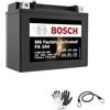 farbrothersonline COMPATIBILE CON APRILIA Shiver (KH000) 900 2017-2021 BATTERIA BOSCH YTX12-BS FA104 YUASA:YTX12-4 CARICATA E GIA' PRONTA ALLL'USO-MONTAGGIO FAI DA TE 10A 12V 150X87X130MM