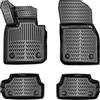 ELMASLINE 3D Tappetini Gomma per MINI Cooper SE Electric 1a generazione 2021-2024. Non compatibile con la seconda generazione! | Bordo Extra Alto | Tappetini Auto