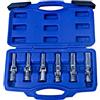 YASTA Set Kit 6 Chiavi a Bussola Snodate per Candelette Auto Diesel da 8 a 16 mm con Attacco 3/8 in Cromo-Vanadio per Meccanici Professionisti