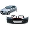 KITT Keep driving with us! KITT FBVWG5GTICN - Paraurti compatibile con Golf V 5 MK5 2003-2007 Jetta MK5 05-07, griglia Honey Comb GTI, fendinebbia