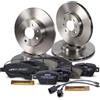 ATEC Germany BESTPRICE Set freni incl. dischi freno anteriori Ø 257 mm + posteriori Ø 251,5 mm + pastiglie freno anteriori e posteriori, compatibile con FIAT BRAVO II (198_), STILO (192_), STILO Multi Wagon (192_)