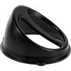 HOLIDYOYO Coprimoto per Presa d Aria Motore Motociclo in Plastica Nera, Copertura Ventilazione Sfiato Cofano Adatta per Scooter e Moto