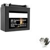 farbrothersonline COMPATIBILE CON BMW R NINE T (K21) 1200 2014 A 2020 BATTERIA GIA' PRONTA ALL'USO YTX14-BS 12V 12AH BATTERIE 12 AMPE CARICA MOTO SCOOTER M6018 152X88X147MM