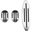 AVLIK Pedaliera Auto Per MINI Per Cooper Per Countryman F60 F54 Per Clubman R55 R50 R60 R53 R61 F55 F56 Copertura Pedale Dell'auto Pedale Freno A Gas Poggiapiedi Auto(MT)