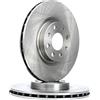 RIDEX 82B0392 2x Disco freno Anteriore senza viti/bulloni Compatibilità con OPEL Corsa D Hatchback S07